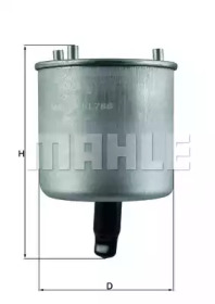 KNECHT kl788 -  ТОПЛИВНЫЙ ФИЛЬТР BERLINGO/PARTNER 1.6D 10-