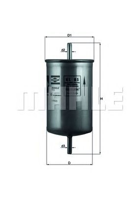 KNECHT kl85 -  Топливный фильтр