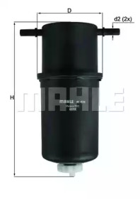 KNECHT kl873 -  ФИЛЬТР ТОПЛИВНЫЙ VW CRAFTER 2.0TDI