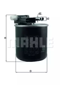 KNECHT kl911 -  ТОПЛИВНЫЙ ФИЛЬТР