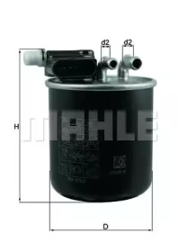 KNECHT kl948 -  Топливный фильтр