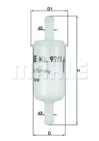 KNECHT kl971of -  Топливный фильтр