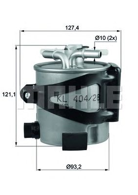KNECHT klh4425 -  Топливный фильтр