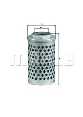 KNECHT kx120d -  Топливный фильтр