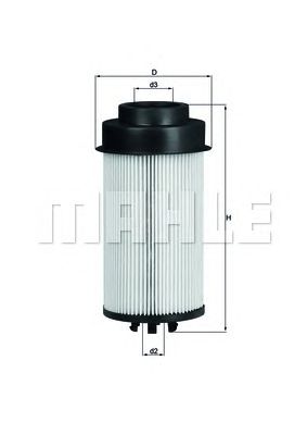 KNECHT kx181d -  Топливный фильтр