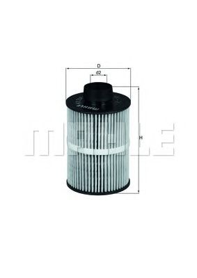 KNECHT kx208d -  Топливный фильтр