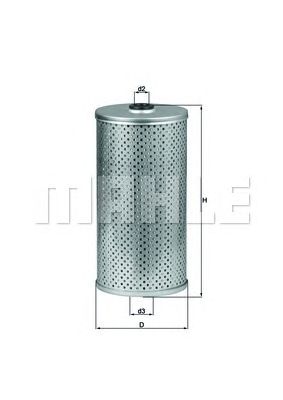 KNECHT kx210d -  Топливный фильтр