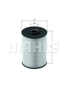 KNECHT kx211d -  Топливный фильтр