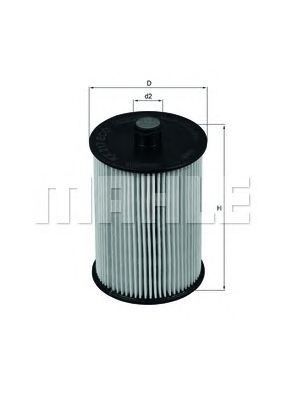KNECHT kx217d -  Топливный фильтр