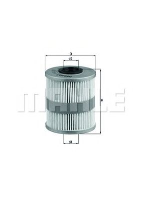 KNECHT kx218d -  Топливный фильтр
