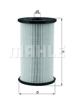 KNECHT kx220d -  Топливный фильтр