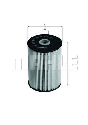 KNECHT kx228d -  Топливный фильтр