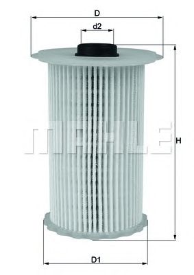 KNECHT kx229d -  Топливный фильтр