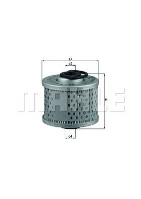 KNECHT kx34 -  Топливный фильтр