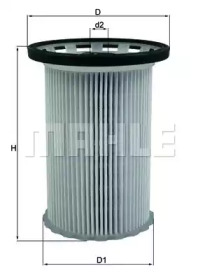 KNECHT kx341 -  Топливный фильтр