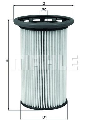 KNECHT kx342 -  Топливный фильтр