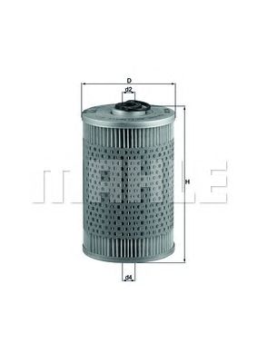 KNECHT kx36d -  Топливный фильтр