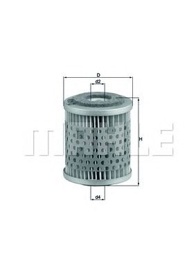 KNECHT kx38 -  Топливный фильтр