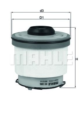 KNECHT kx385d -  Фильтр топливный