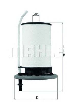 KNECHT kx398 -  ФИЛЬТР ТОПЛИВНЫЙ COMBO/DOBLO 1.3D/1.6D 10-