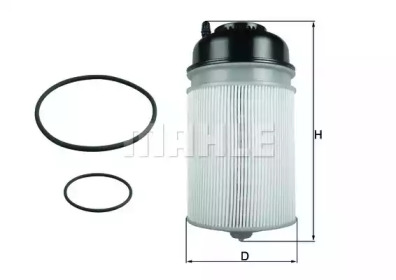 KNECHT kx400d -  Топливный фильтр