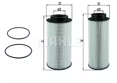 KNECHT kx439kit -  Топливный фильтр