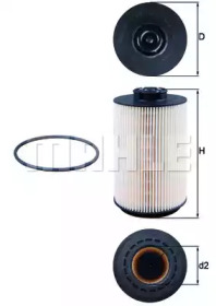 KNECHT kx512d -  Топливный фильтр