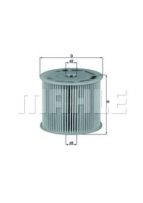 KNECHT kx85d -  Топливный фильтр