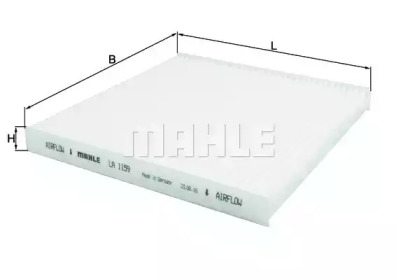 KNECHT la1159 -  Фильтр воздуха в салоне