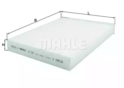 KNECHT la1162 -  Фильтр воздуха в салоне