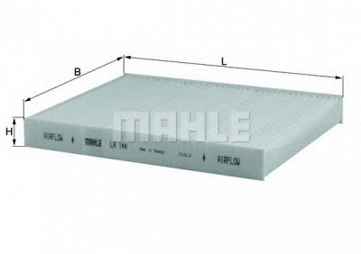 KNECHT la144 -  Фильтр воздуха в салоне