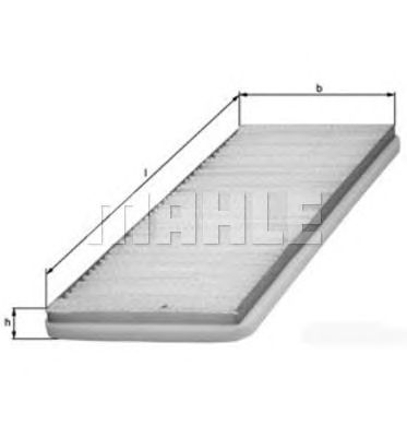 KNECHT la350 -  Фильтр воздуха в салоне