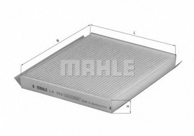 KNECHT la362 -  Фильтр воздуха в салоне