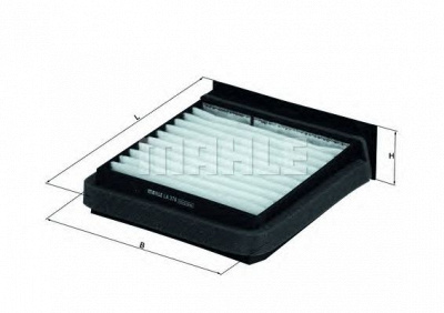 KNECHT la376 -  Фильтр воздуха в салоне