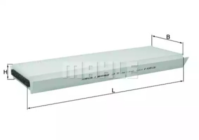 KNECHT la38 -  Фильтр воздуха в салоне
