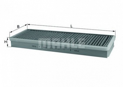 KNECHT la43 -  Фильтр воздуха в салоне