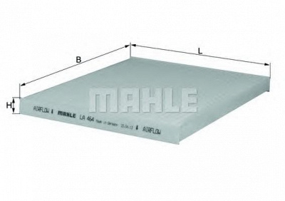 KNECHT la464 -  Фильтр воздуха в салоне
