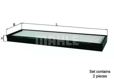 KNECHT la495s -  Фильтр воздуха в салоне