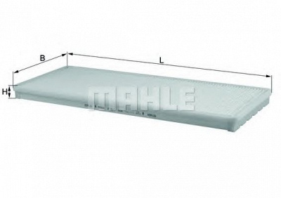 KNECHT la551 -  Фильтр воздуха в салоне
