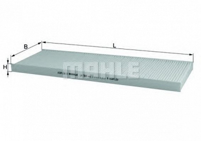 KNECHT la568 -  Фильтр воздуха в салоне