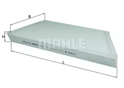 KNECHT la57 -  Фильтр воздуха в салоне