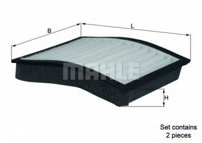 KNECHT la615s -  Фильтр воздуха в салоне