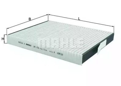 KNECHT lak1158 -  Фильтр воздуха в салоне