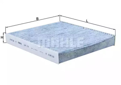 KNECHT lak119 -  Фильтр воздуха в салоне