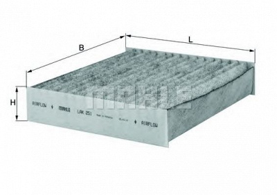 KNECHT lak251 -  Фильтр воздуха в салоне