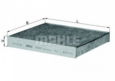 KNECHT lak297 -  Фильтр воздуха в салоне