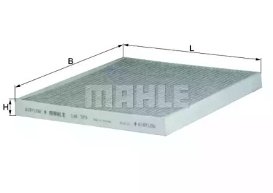 KNECHT lak373 -  Фильтр воздуха в салоне