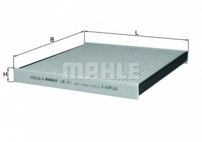 KNECHT lak411 -  ФИЛЬТР САЛОНА УГОЛЬНЫЙ PSA JUMPER, BOXER 04.06-