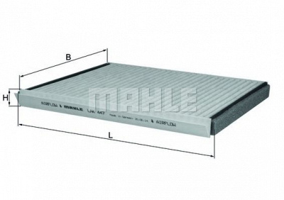 KNECHT lak447 -  Фильтр воздуха в салоне