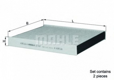 KNECHT lak467s -  Фильтр воздуха в салоне